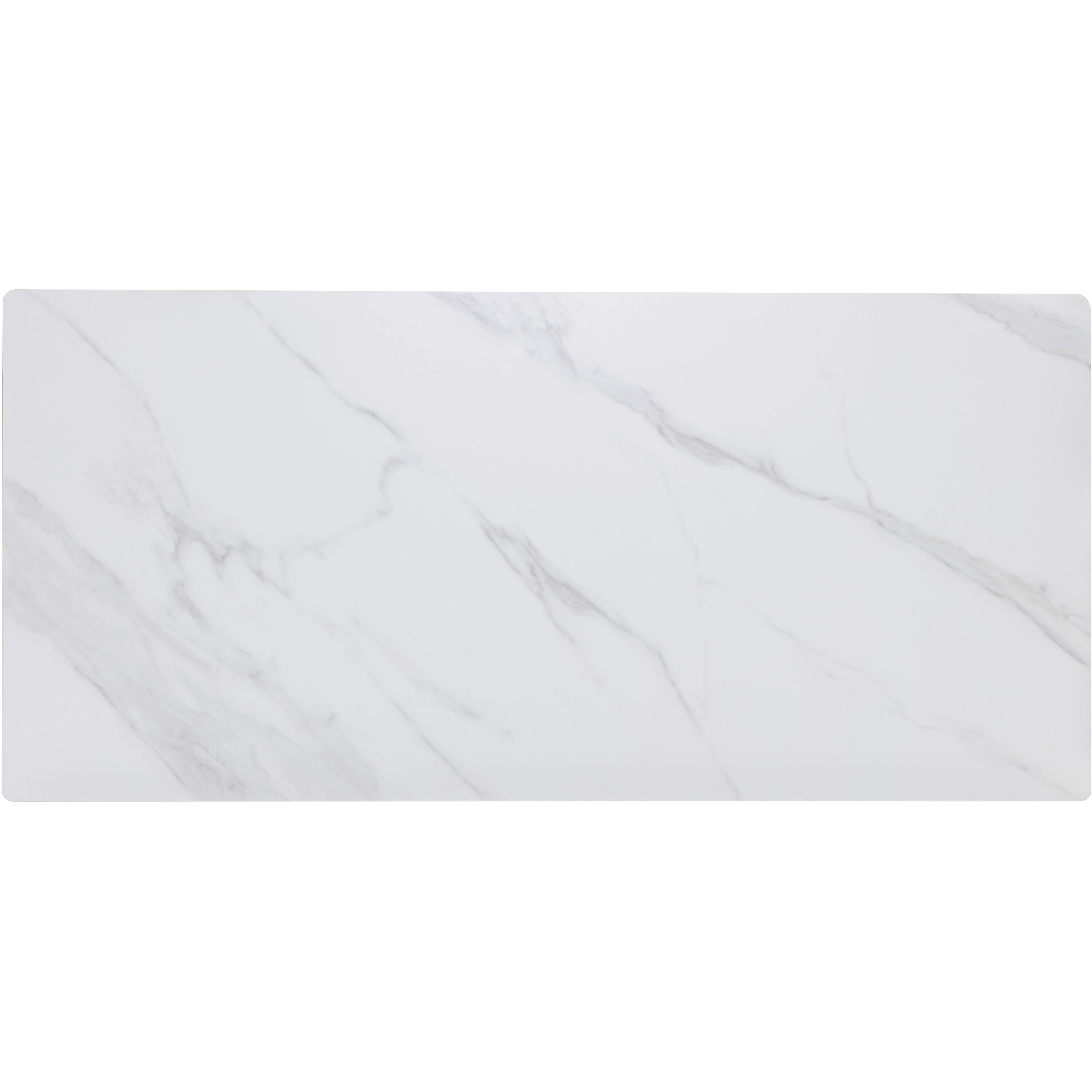 Lenay 66 X 33.75 inch White / Dark Bronze Coffee Table